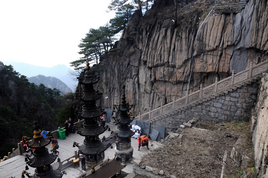 九华山天台景观