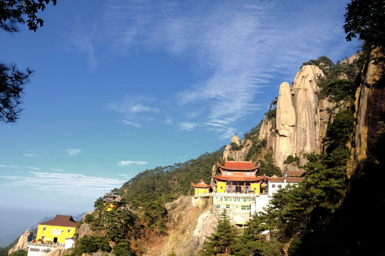 九华山风光 九华山云海