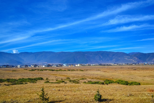 香格里拉 乡村风光