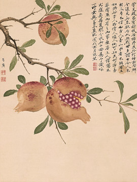 項圣謨 花鳥畫冊