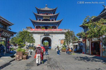 大理古城 五华楼