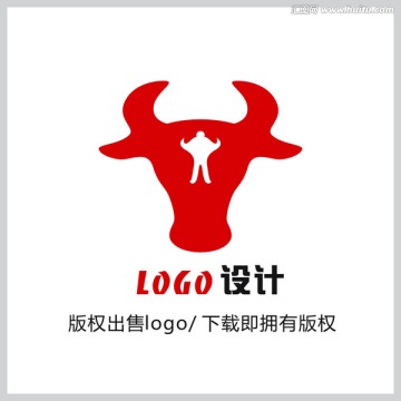 牛头logo