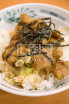 鸡肉盖饭 鸡肉丼