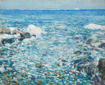 大海油畫 風(fēng)景油畫