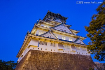 天守阁特写