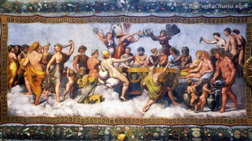 古典人物宗教壁画