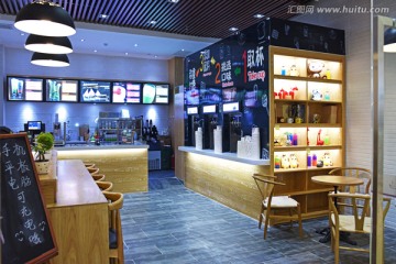 甜点店 奶茶店