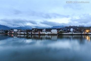 宏村南湖夜色