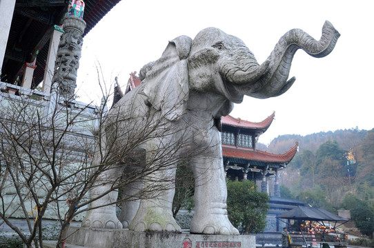 大象 石雕象