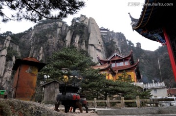 九华山风光 天台景区