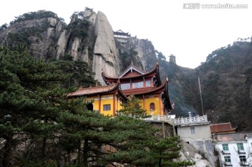 九华山风光 天台景区