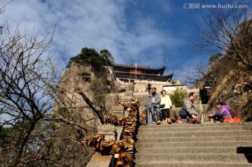 九华山风光 天台景区