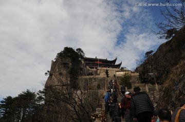 九华山风光 天台景区