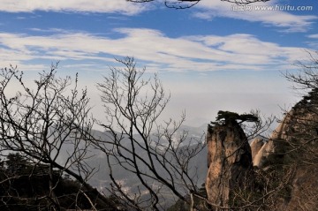 九华山风光 天台景区