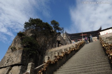 九华山风光 天台景观