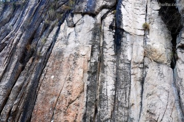 九华山风光 山石 石头