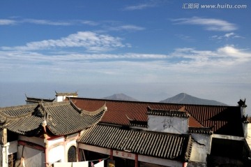 九华山风光 天台景观