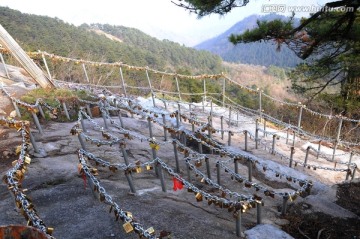 九华山风光 天台景观