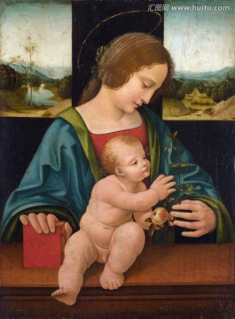 圣母与婴儿