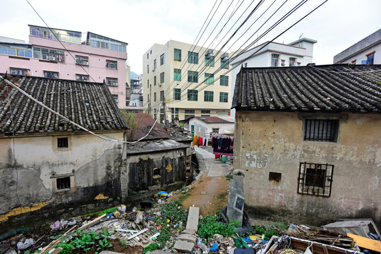 老深圳 宝安黄麻布村