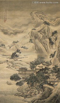 袁耀 山雨欲來(lái)圖