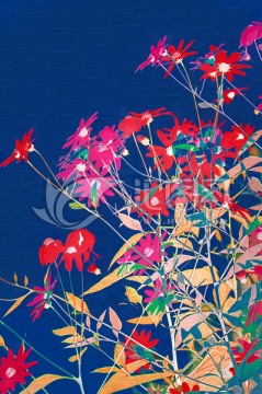 花卉裝飾畫
