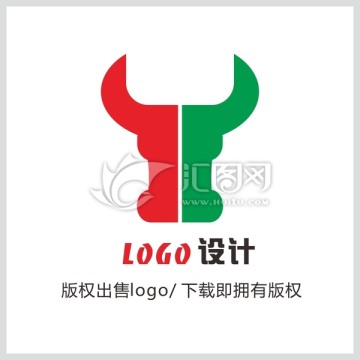 牛头logo 字母Y 扳手