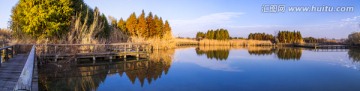 苏州太湖国家湿地公园大幅全景图