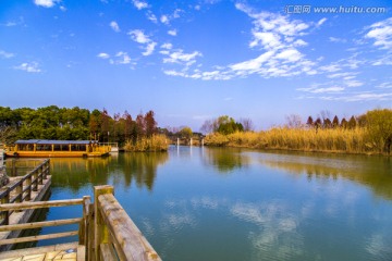 太湖湿地公园游船