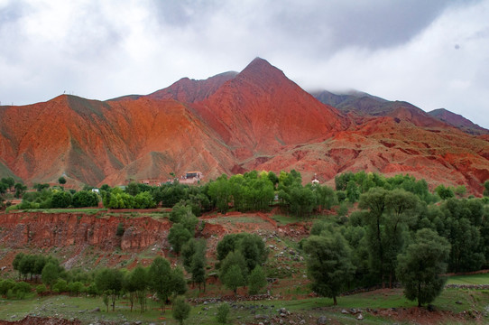 红山地貌 坎布拉地貌