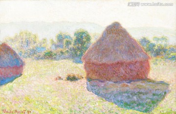 超清莫奈作品 博物館掃描原版