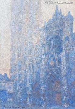 超清莫奈作品 博物館掃描原版