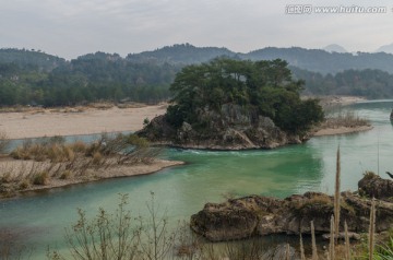 楠溪江狮子岩风光