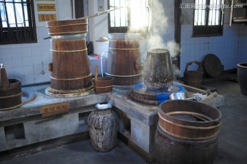 黄酒酿造传统工艺 蒸煮