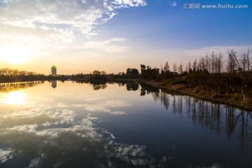 太湖湿地公园美景