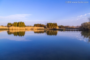 太湖湿地公园风光