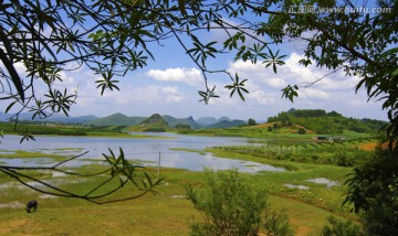 山水湖泊