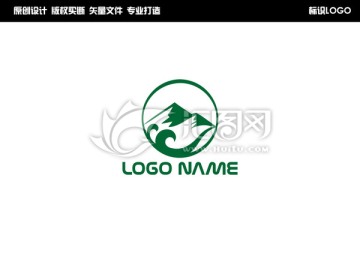 山水LOGO