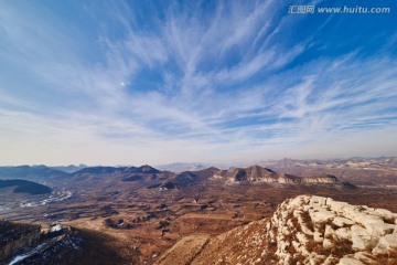 高山 山川 层叠 山峰 远山