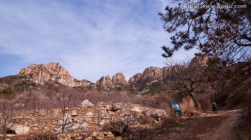 高山 山川 层叠 山峰 远山