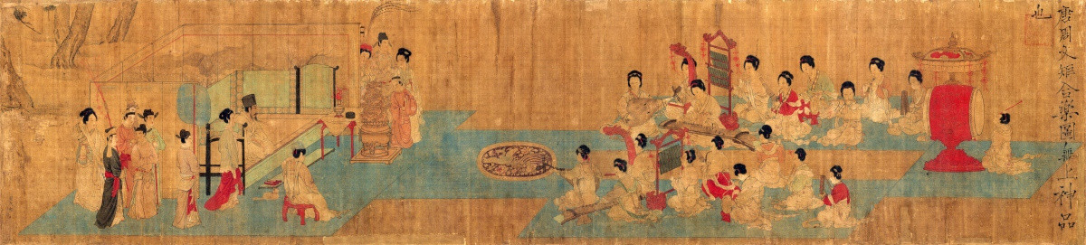 周文矩 合樂圖 未分層