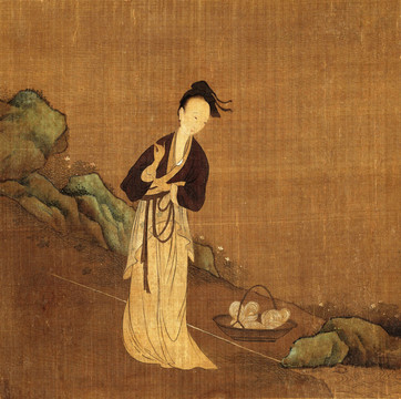 周文矩 西子浣紗圖 未分層