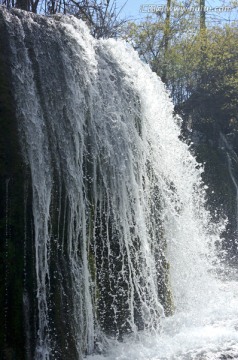 九寨沟瀑布山水风景风光