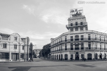 老上海街景