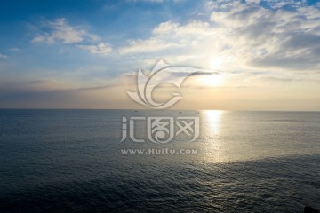 大海日落 海边夕阳