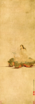 丁云鵬 觀音圖 未分層