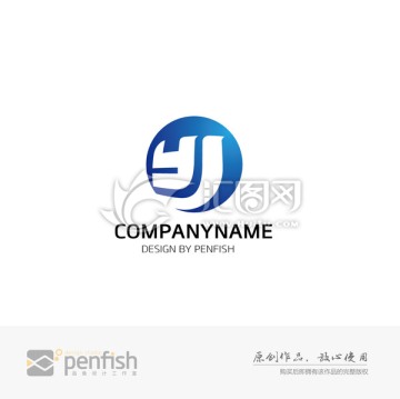 字母JY組合logo