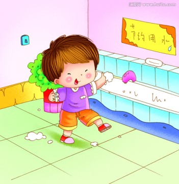 廁所玩水