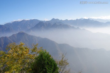 秦岭南五台景区主峰