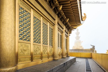 峨眉山寺庙建筑